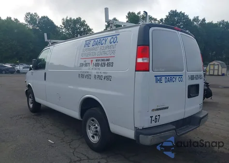 2023 Chevrolet Express Cargo Rwd 2500 Regular Wheelbase Wt from USA, damaged, VIN 1GCWGAFP7P1204220